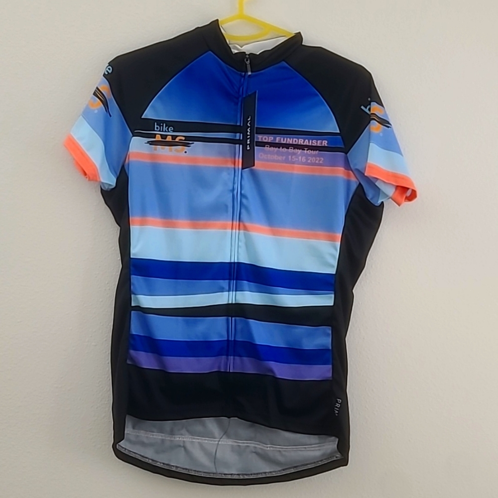 5/11 Primal womens sports cut raglan bike jersey